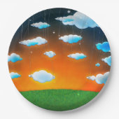 Nachtträume Pappteller (Vorderseite)