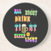 Nachttrinklicht Getränkeuntersetzer (Vorne)