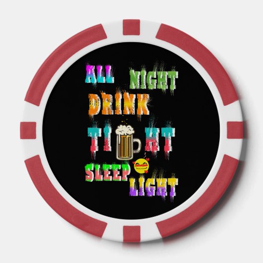 Nachttrinklicht Pokerchips (Vorderseite)