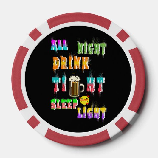 Nachttrinklicht Pokerchips (Rückseite)