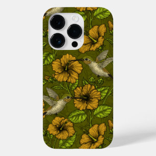 Nachttropischer Garten gelb und grün Case-Mate iPhone 14 Pro Hülle