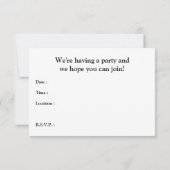 Nachtuhhalloween Einladung (Rückseite)