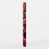 NACHTUNG MIT ROSE MONOGRAMM, rosa, schwarz gelb Case-Mate iPhone Hülle (Hinten/Rechts)