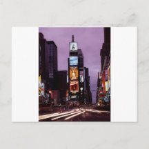 Nachtverkehr auf dem New York Times Square