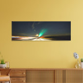 Nachtverkehr Leinwanddruck (Insitu (Wohnzimmer))