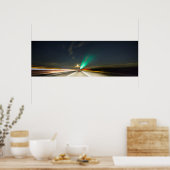 Nachtverkehr Poster (Küche)