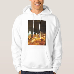 Nachtverkehr und -monument hoodie