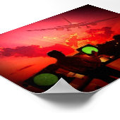 Nachtverschiebung Poster (Ecke)