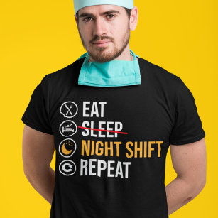Nachtverteiler Funny Sprichwort T-Shirt