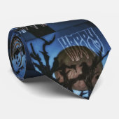 Nachtvögel im Auge Krawatte (Gerollt)