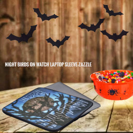 Nachtvögel im Auge Laptopschutzhülle