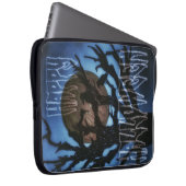 Nachtvögel im Auge Laptopschutzhülle (Vorne Rechts)