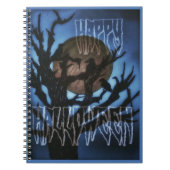 Nachtvögel im Auge Notizblock (Vorderseite)