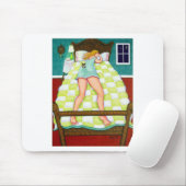 Nachtwache - Chihuahua im Dienst Mousepad (Mit Mouse)