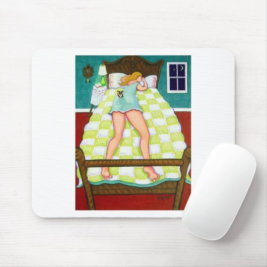 Nachtwache - Chihuahua im Dienst Mousepad (Mit Mouse)