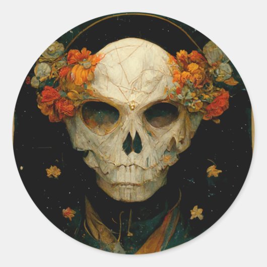 Nachtwache Fantasie Runder Aufkleber (Vorderseite)