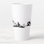 Nachtwache, leichtes Atmen Milchtasse (Vorderseite)