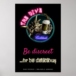 Nachtwache - The Dive (Design #2) Poster