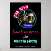 Nachtwache - The Dive (Design #3) Poster (Vorne)