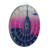 Nachtwache und Vapor Daze Dartscheibe (Vorderseite Links)