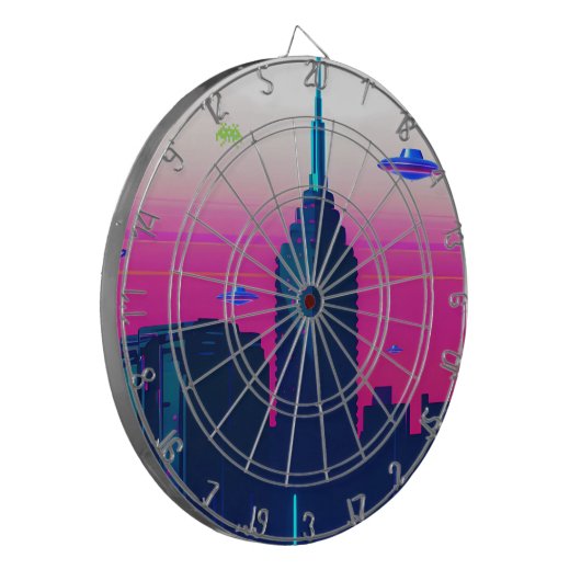 Nachtwache und Vapor Daze Dartscheibe (Vorderseite Links)