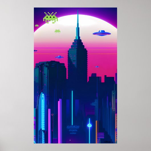 Nachtwache und Vapor Daze Poster (Vorne)