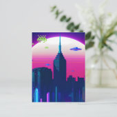 Nachtwache und Vapor Daze Postkarte (Stehend Vorderseite)