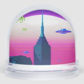 Nachtwache und Vapor Daze Schneekugeln (Vorderseite)