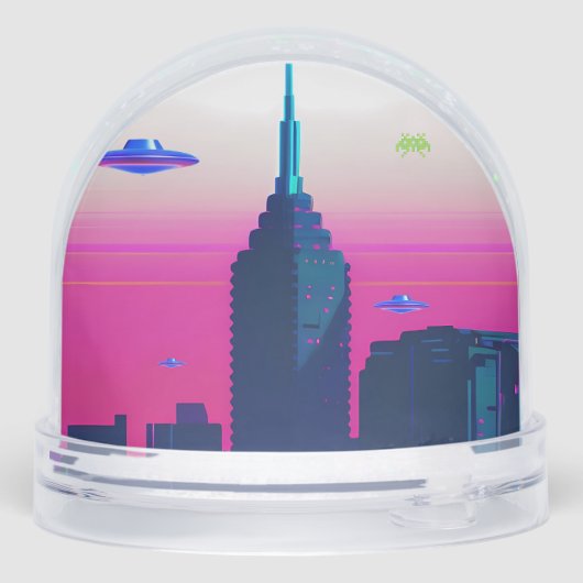 Nachtwache und Vapor Daze Schneekugeln (Rückseite)