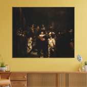 Nachtwache von Rembrandt Leinwanddruck (Insitu (Wohnzimmer))