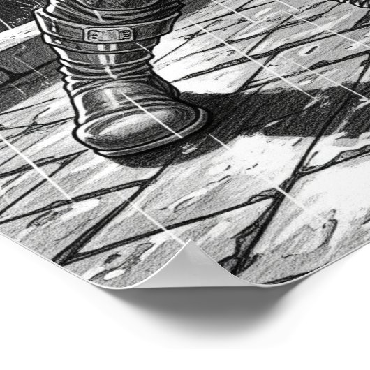 Nachtwächter Poster (Ecke)