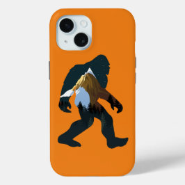 Nachtwald Bigfoot Case-Mate iPhone Hülle