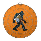 Nachtwald Bigfoot Dartscheibe (vorne)