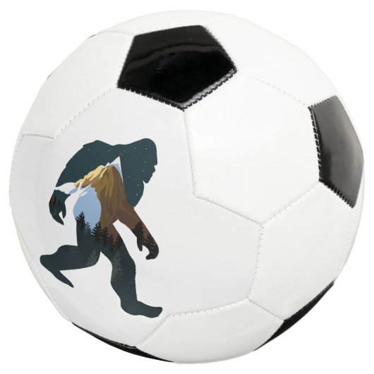 Nachtwald Bigfoot Fußball (Dreiviertel)