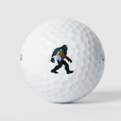 Nachtwald Bigfoot Golfball (Vorderseite)