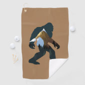 Nachtwald Bigfoot Golfhandtuch (Insitu)
