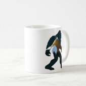 Nachtwald Bigfoot Kaffeetasse (VorderseiteRechts)