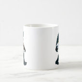 Nachtwald Bigfoot Kaffeetasse (Mittel)
