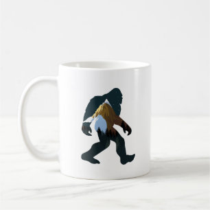 Nachtwald Bigfoot Kaffeetasse