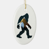 Nachtwald Bigfoot Keramik Ornament (Rechts)