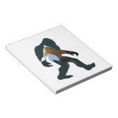 Nachtwald Bigfoot Notizblock (angewinkelt)