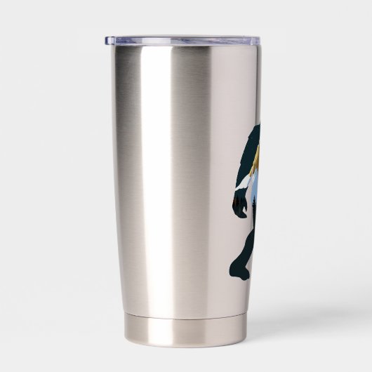 Nachtwald Bigfoot Thermobecher (Rechts)