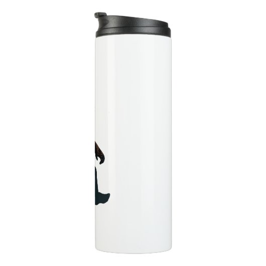 Nachtwald Bigfoot Thermosbecher (Nach rechts gedreht)