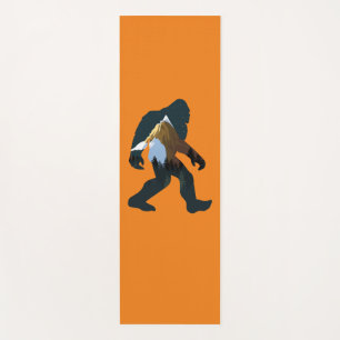 Nachtwald Bigfoot Yogamatte