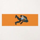 Nachtwald Bigfoot Yogamatte (Vorderseite (Horizontal))