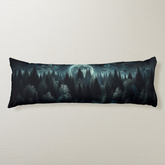 Nachtwald-Camouflage Seitenschläferkissen (Vorderseite)