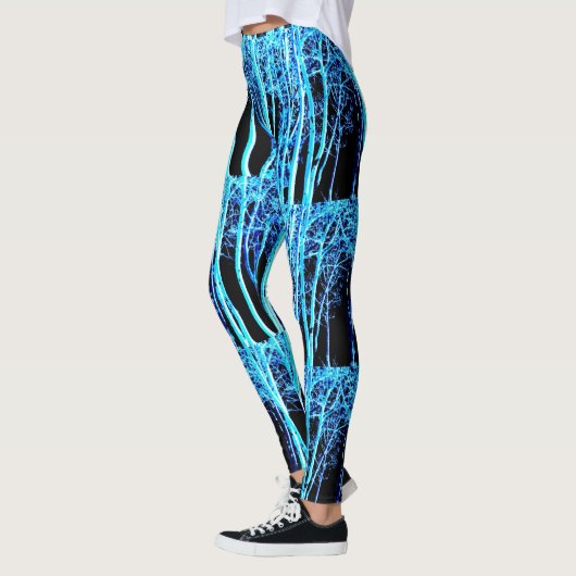 Nachtwaldblau Leggings (Links)