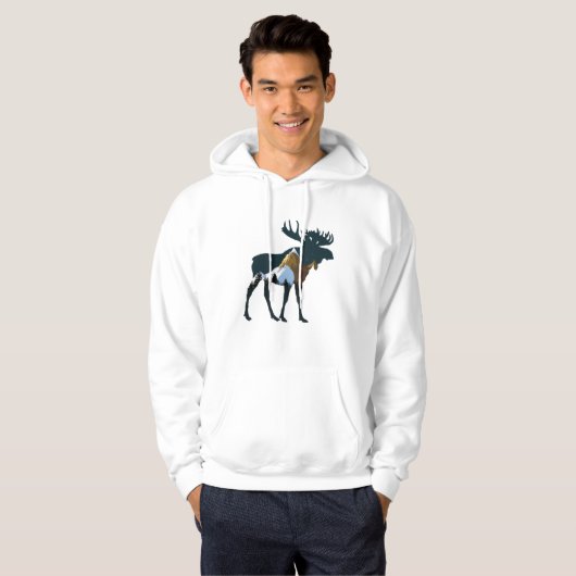 Nachtwaldmoose Hoodie (Vorne ganz)