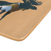 Nachtwaldmoose Schneidebrett (Ecke)