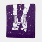 Nachtwalze Skaten Keramikornament (Links)